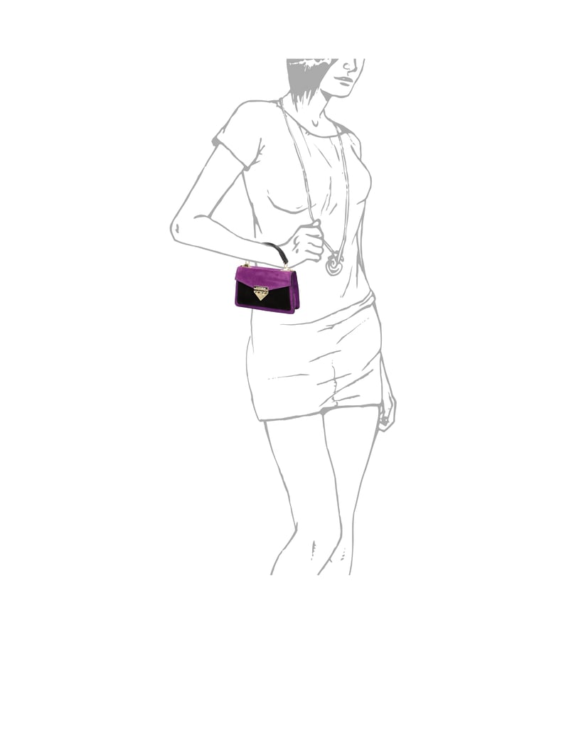 Kate-Gray-Veloursleder-Mini-Bag