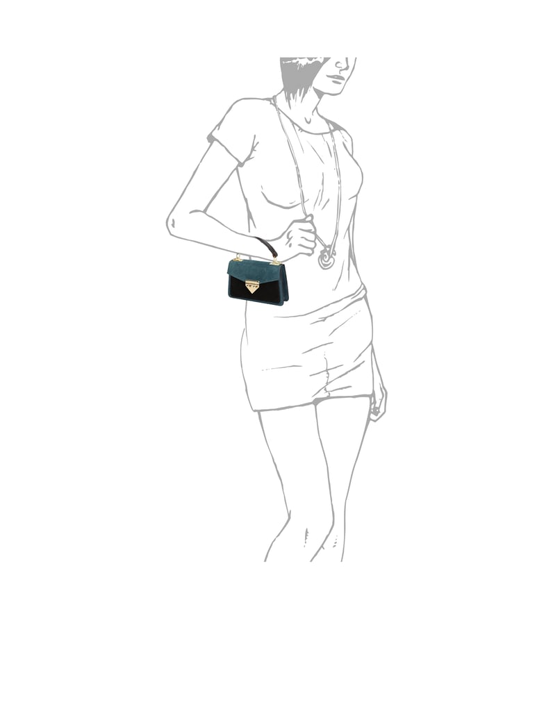 Kate-Gray-Veloursleder-Mini-Bag