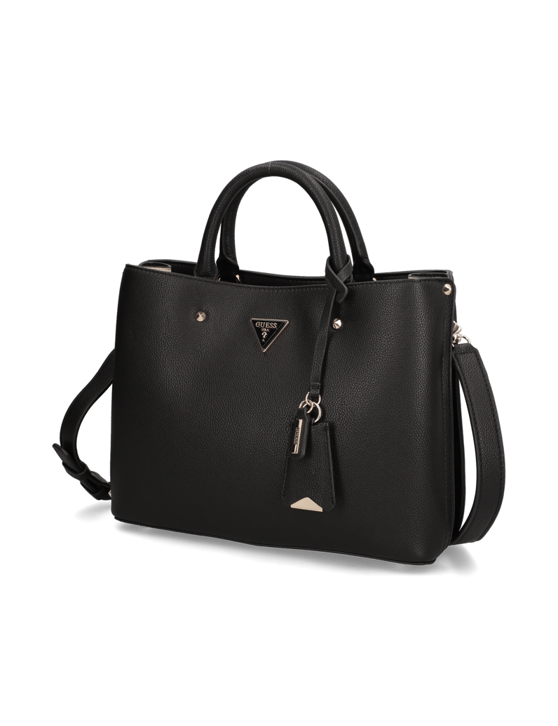 GUESS-MERIDIAN-GIRLFRIEND-SATCHEL-čierna