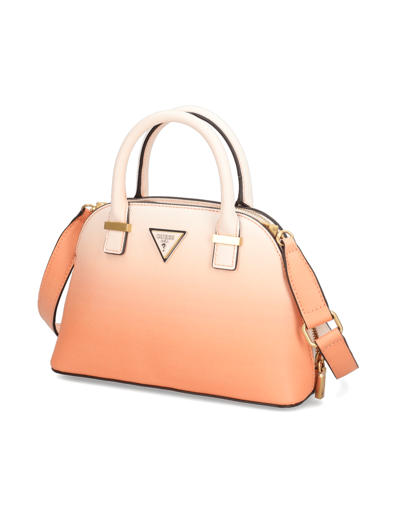 GUESS-LOSSIE-GIRLFRIEND-DOME-SATCHEL-oranžová