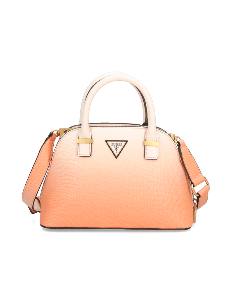 GUESS-LOSSIE-GIRLFRIEND-DOME-SATCHEL-oranžová
