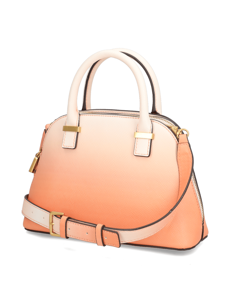 GUESS-LOSSIE-GIRLFRIEND-DOME-SATCHEL-oranžová