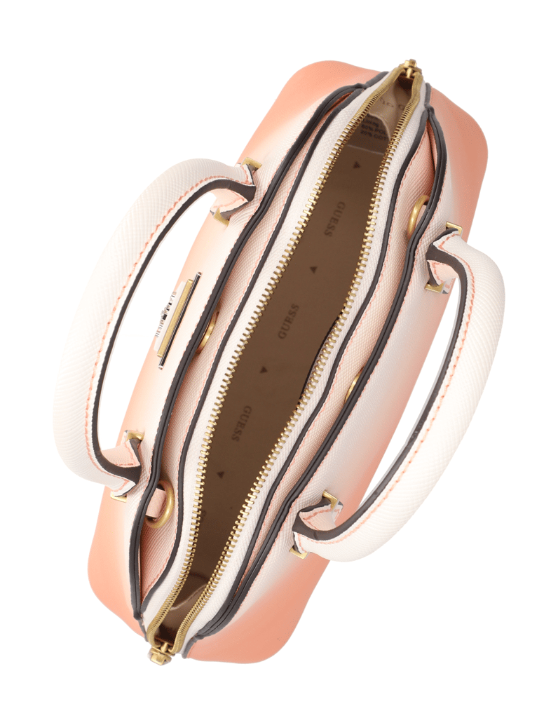 GUESS-LOSSIE-GIRLFRIEND-DOME-SATCHEL-oranžová