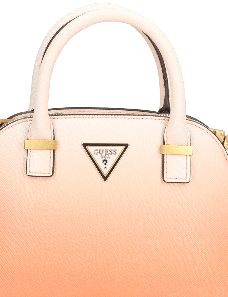 GUESS-LOSSIE-GIRLFRIEND-DOME-SATCHEL-oranžová