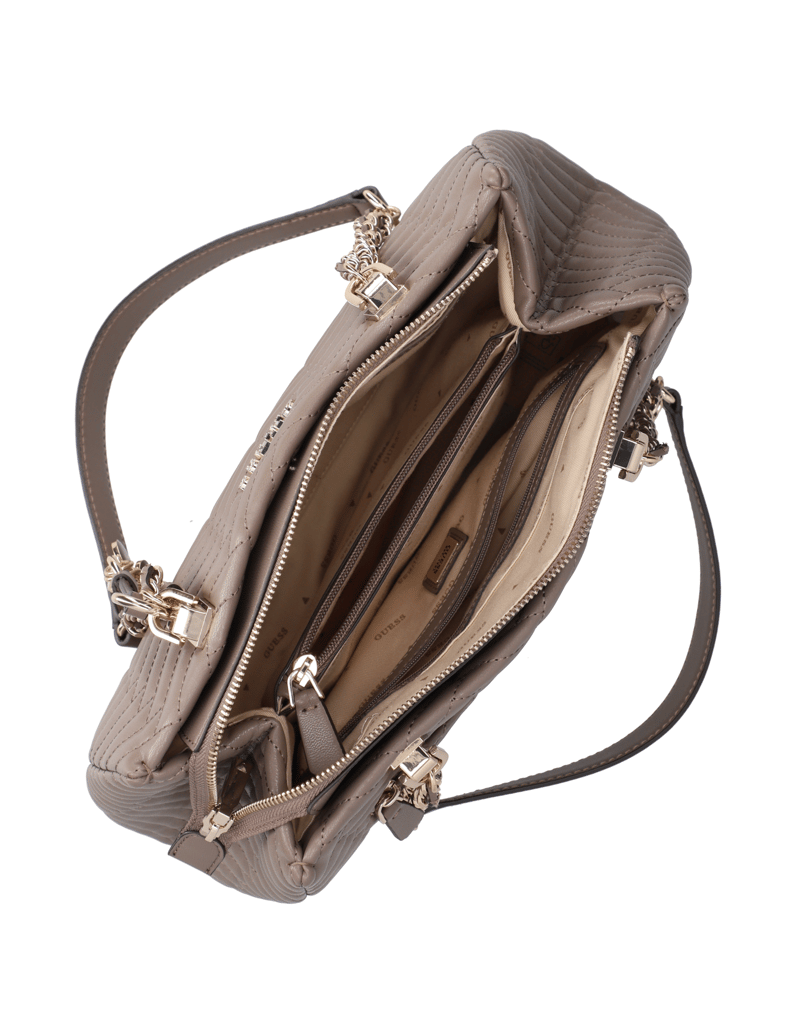 GUESS-Shoulder-Satchel-béžová