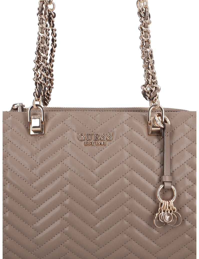 GUESS-Shoulder-Satchel-béžová