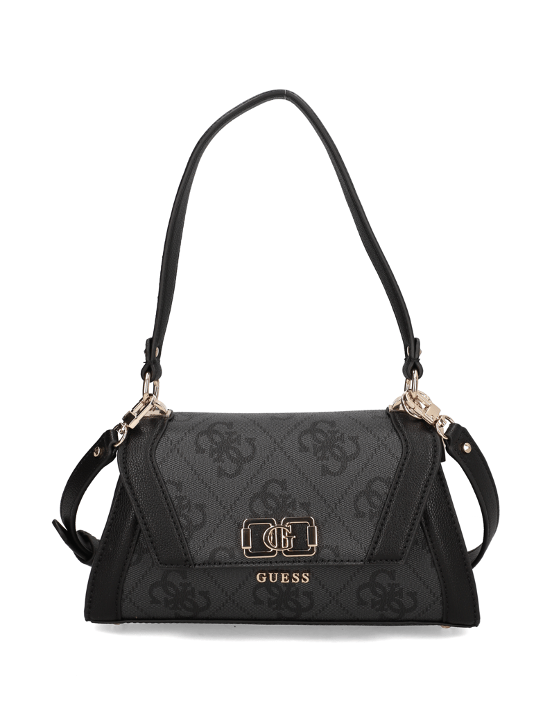 GUESS-KARNILLA-LOGO-FLAP-SHLD-črna