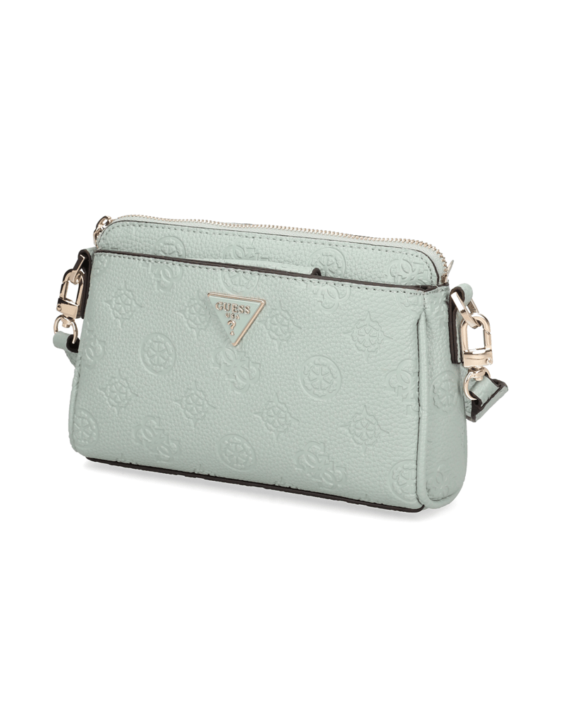 GUESS-CRESIDIA-II-MINI-XBODY-TOP-ZIP-tyrkysová