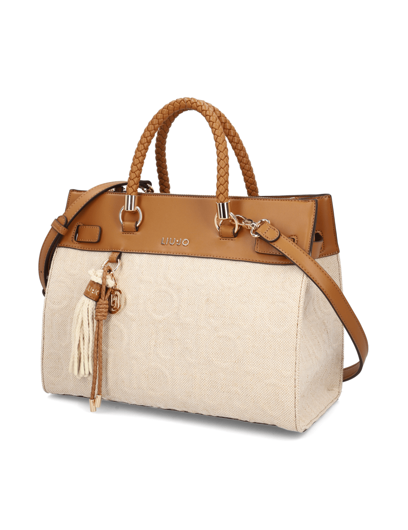 LIU-JO-M-TOTE-Naturale-bež