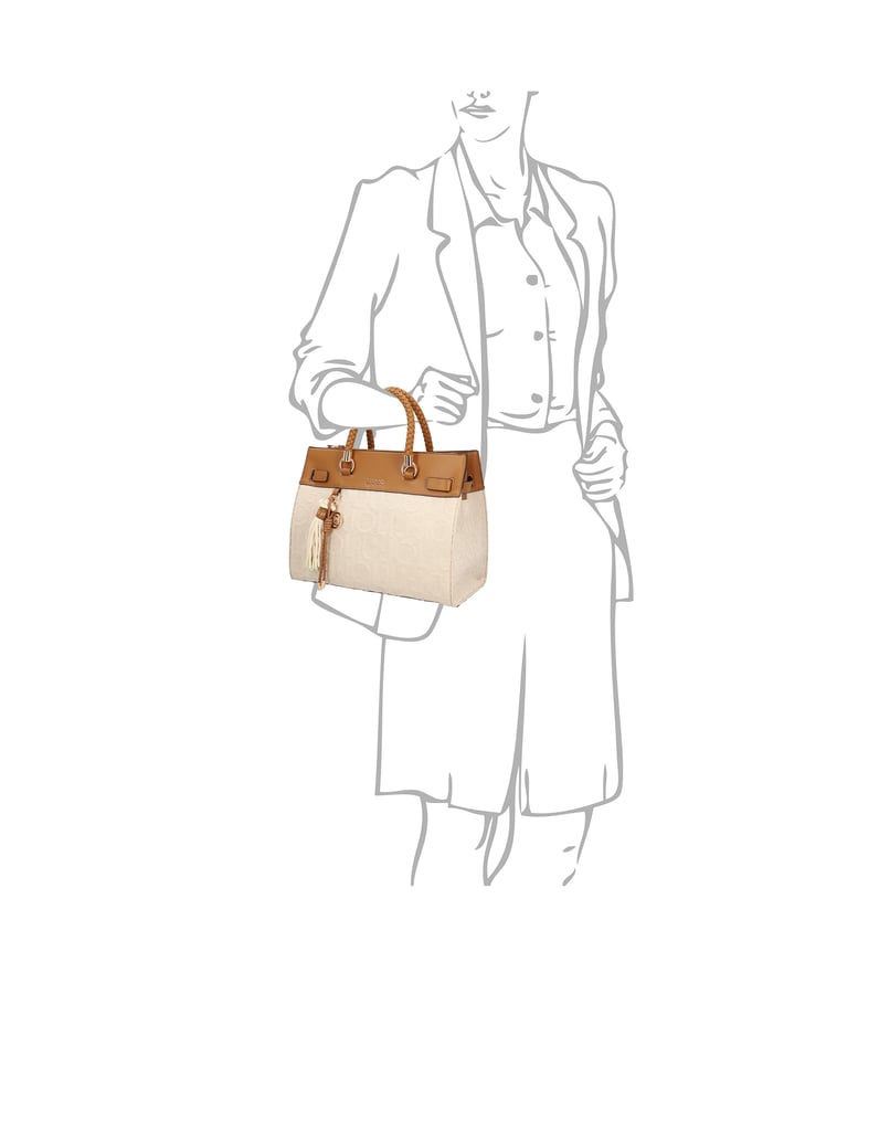LIU-JO-M-TOTE-Naturale-bež
