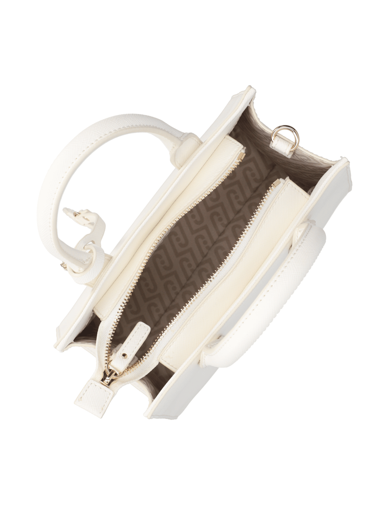 LIU-JO-ECS-S-TOTE-Cream-béžová