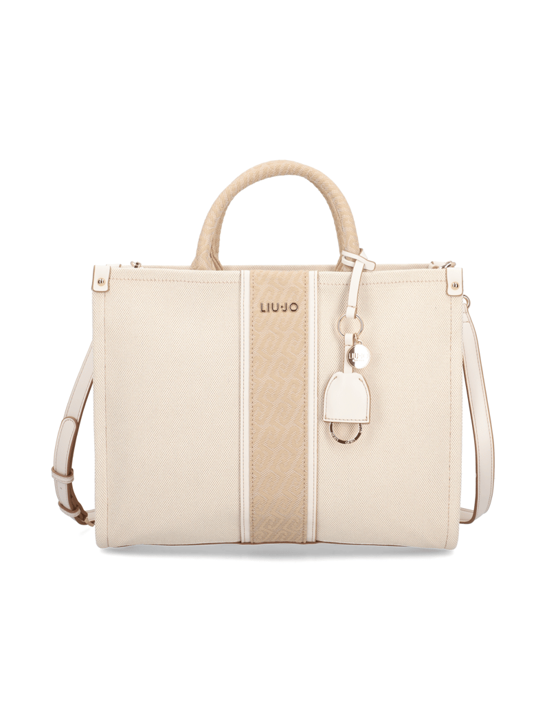 LIU-JO-M-TOTE-Neutro/cream-béžová