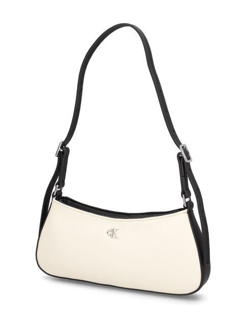 CK CANVAS SMALL SHOULDER BAG