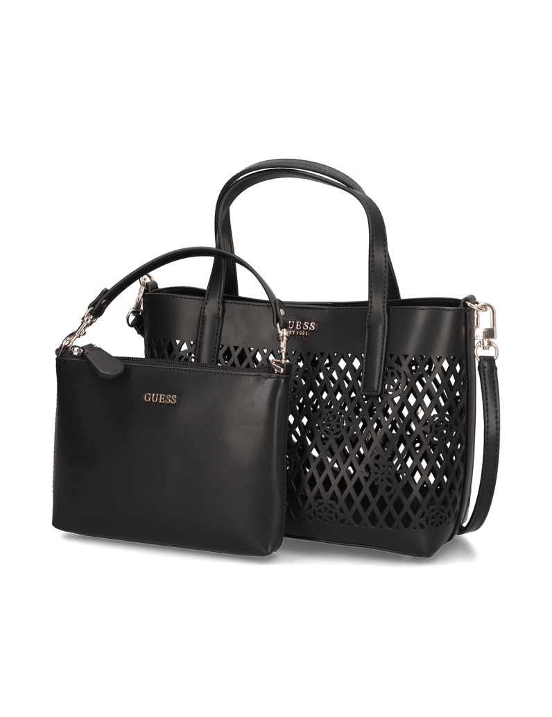GUESS-LETTY-2-IN-1-MINI-TOTE-čierna
