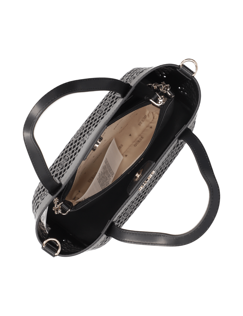 GUESS-LETTY-2-IN-1-MINI-TOTE-čierna