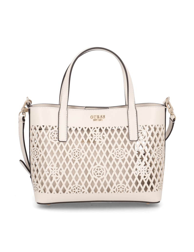 GUESS-LETTY-2-IN-1-MINI-TOTE-černá