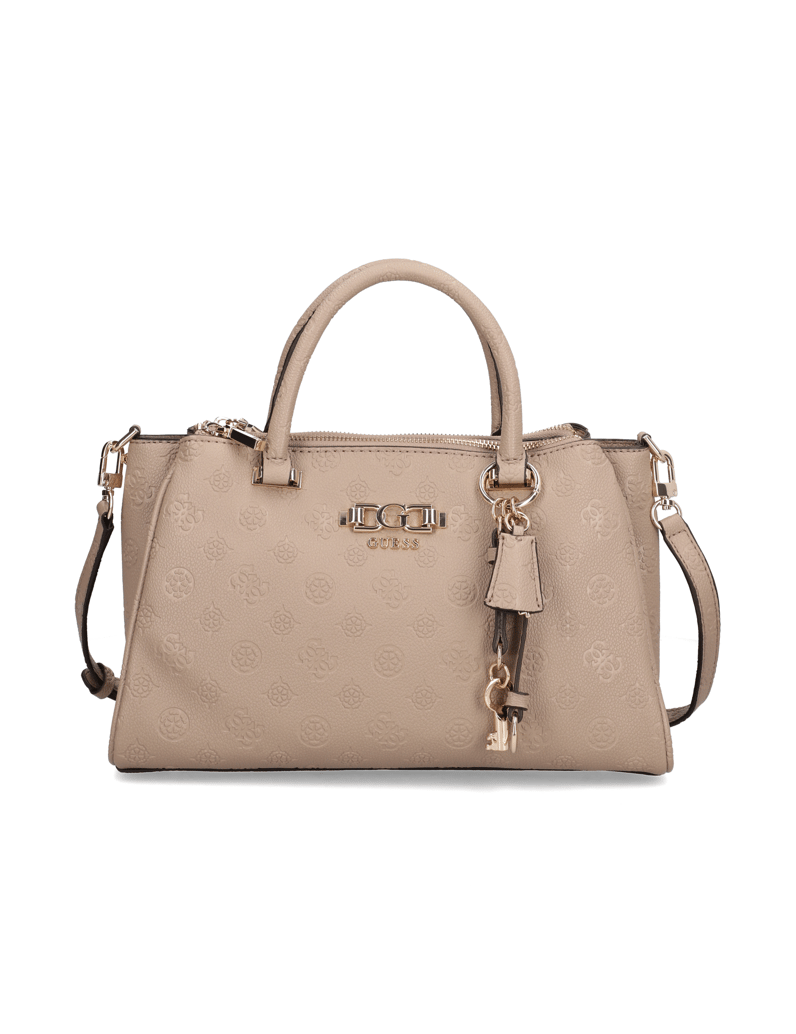 GUESS-ANISE-TRIPLE-COMP-SATCHEL-hnedá