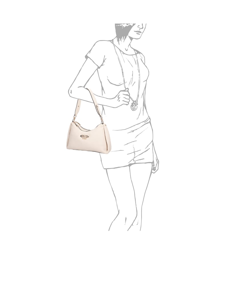 GUESS-ANISE-DOUBLE-ZIP-SHOULDER-BAG-črna