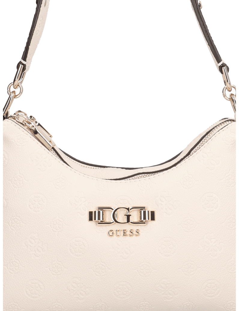 GUESS-ANISE-DOUBLE-ZIP-SHOULDER-BAG-črna