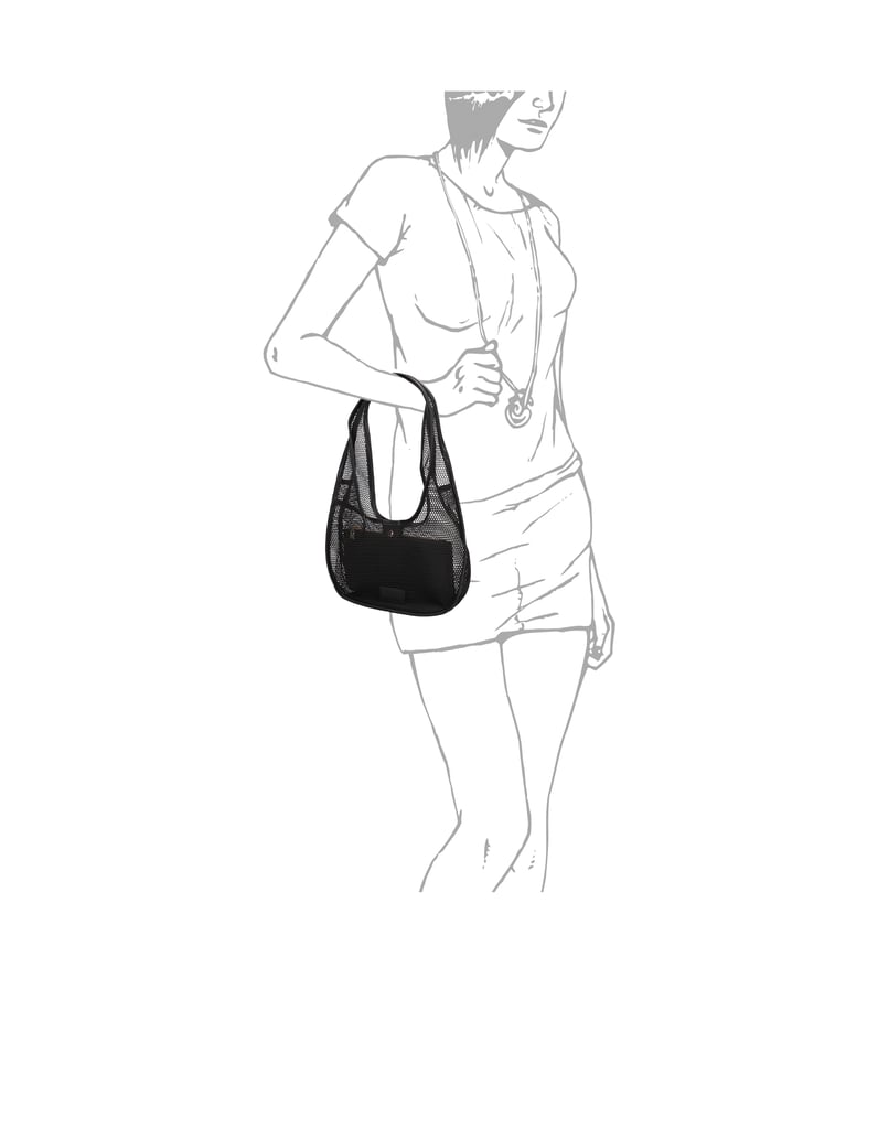 Seidenfelt-Halkia-Shoulderbag-črna