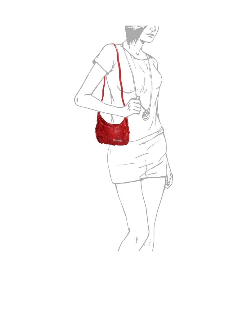 DESIGUAL-Tasche-rot