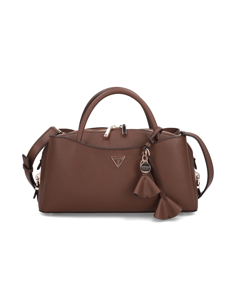 GUESS-DANIELLE-SML-GFRIEND-SATCHEL-hnědá
