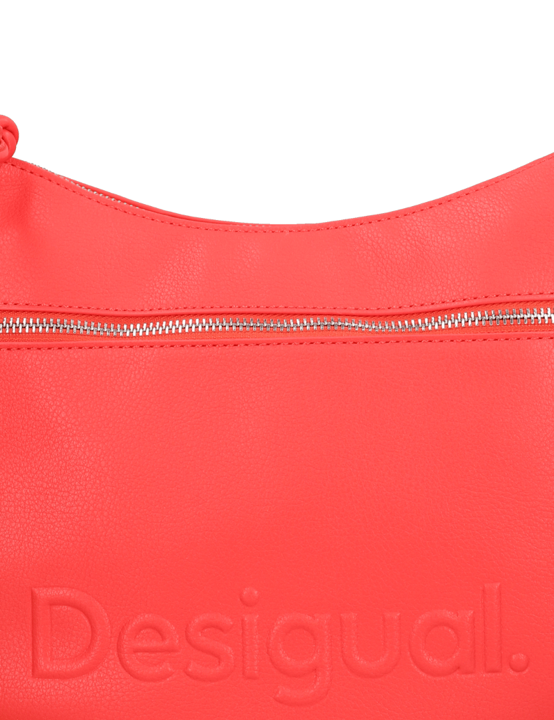 DESIGUAL-Lederimitat-Crossover-silber