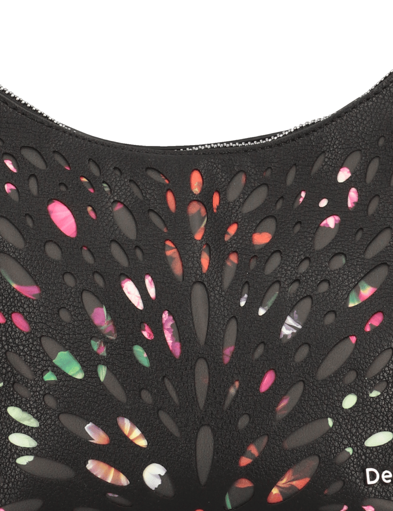 DESIGUAL-Lederimitat-Crossover-schwarz