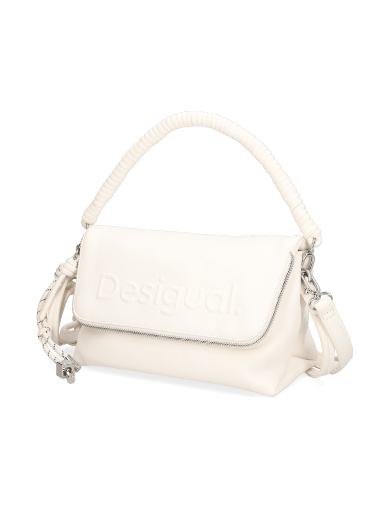 DESIGUAL-Lederimitat-Crossover-weiss