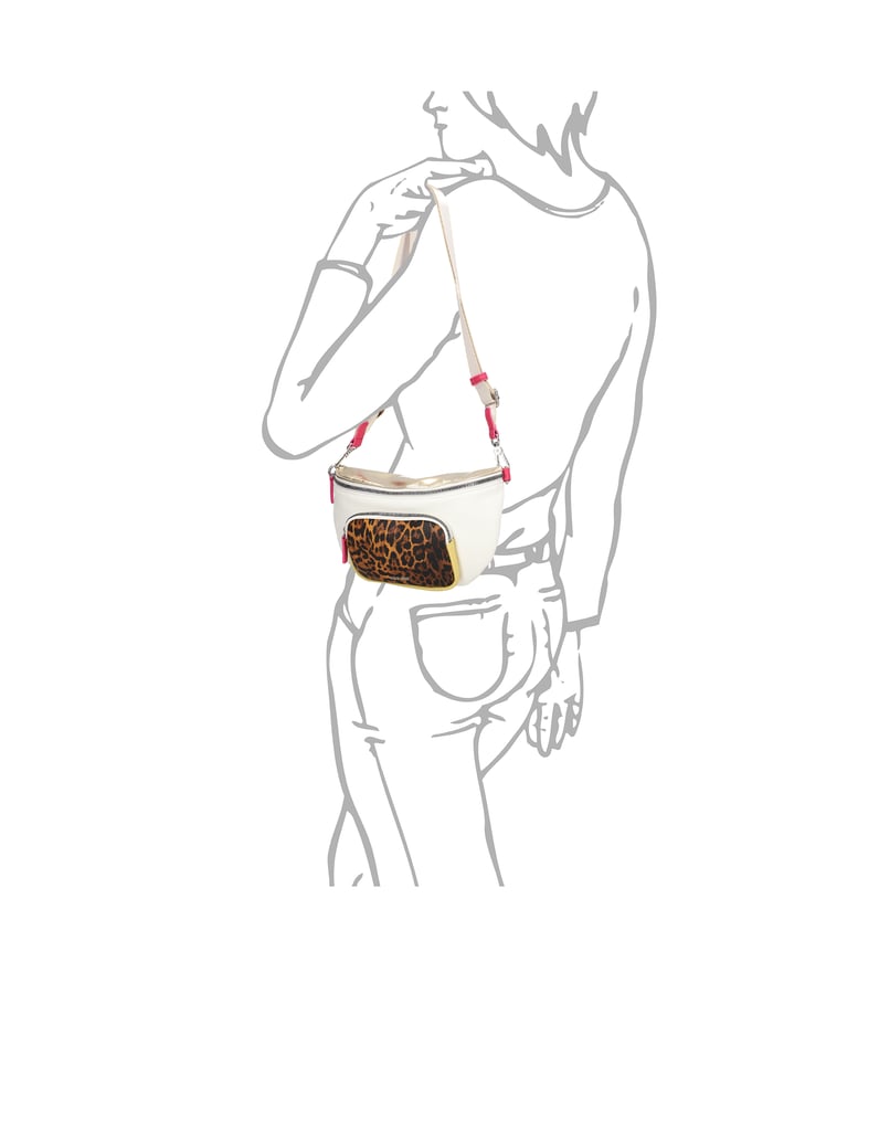 Kate-Gray-imitacija-usnja-Torba-za-okoli-pasu-bela