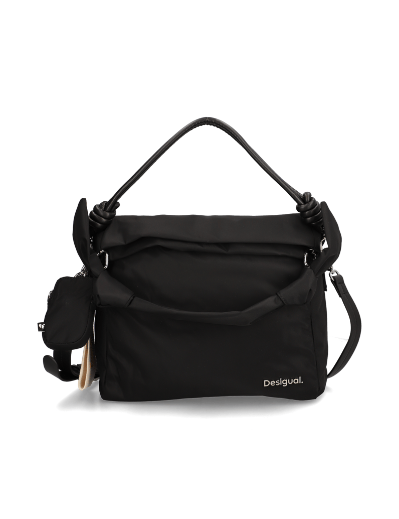 DESIGUAL-Textil-Hobo-Bag-schwarz