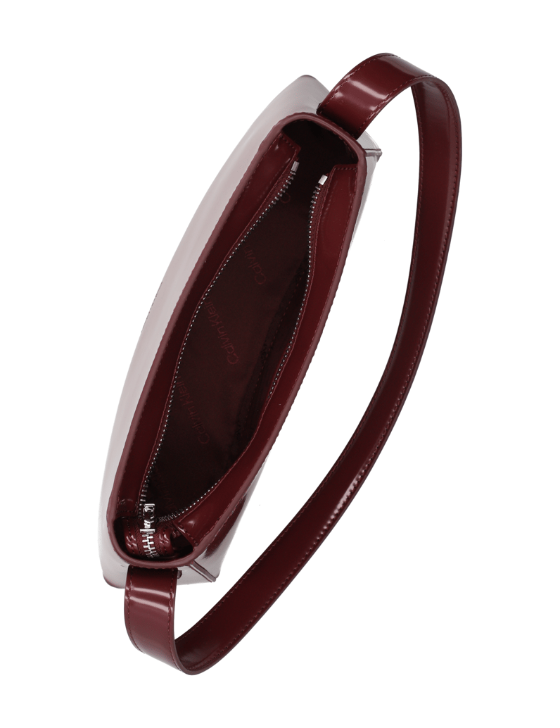 Calvin-Klein-kabelka-Hobo-červená