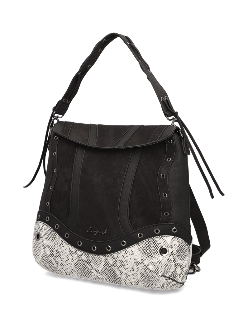 DESIGUAL-Hobo-Bag-schwarz