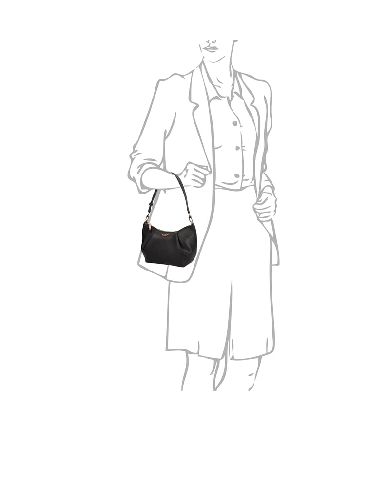 GUESS-AMORETTE-SHOULDER-BAG-černá
