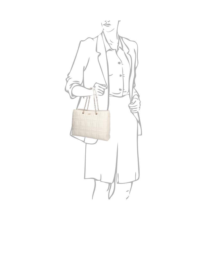 Calvin-Klein-RE-LOCK-QUILT-TOTE-W/LPT-CMPT