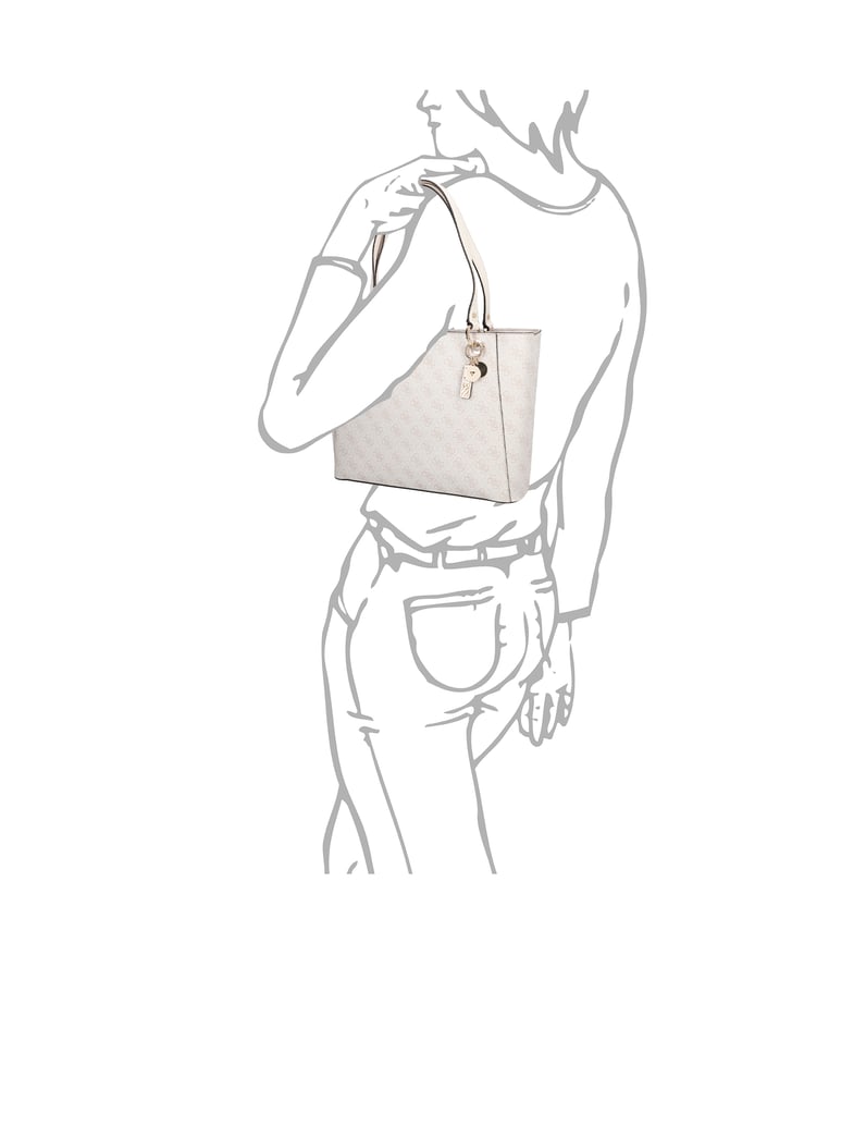 GUESS-kabelka-Shopper-bílá