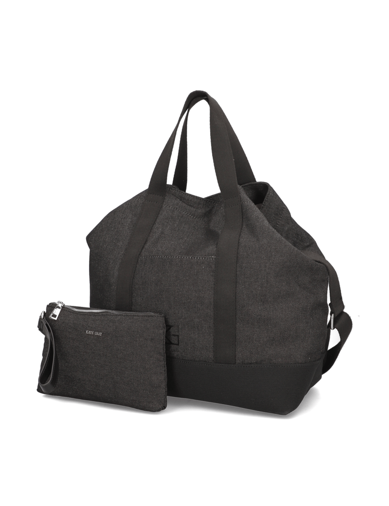 Kate-Gray-textil-kabelka-Shopper-čierna