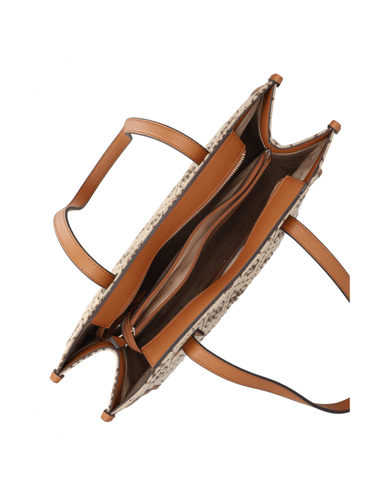 GUESS-kabelka-Shopper-hnědá