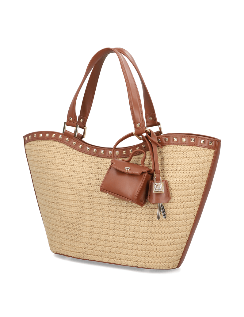 Steve-Madden-kabelka-Shopper-hnedá