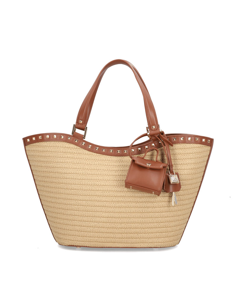 Steve-Madden-kabelka-Shopper-hnedá