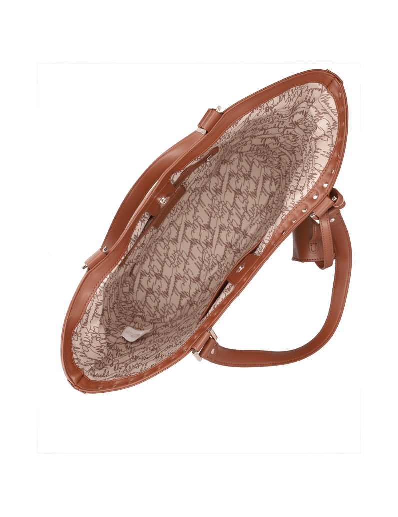 Steve-Madden-kabelka-Shopper-hnedá