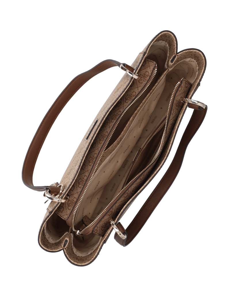 GUESS-kabelka-Shopper-hnedá