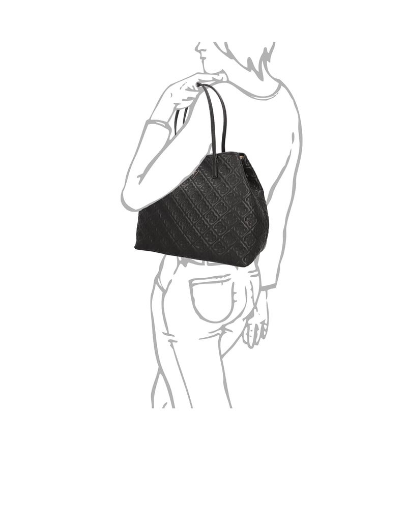 GUESS-ADELASIA-LARGE-2-IN-1-TOTE-čierna