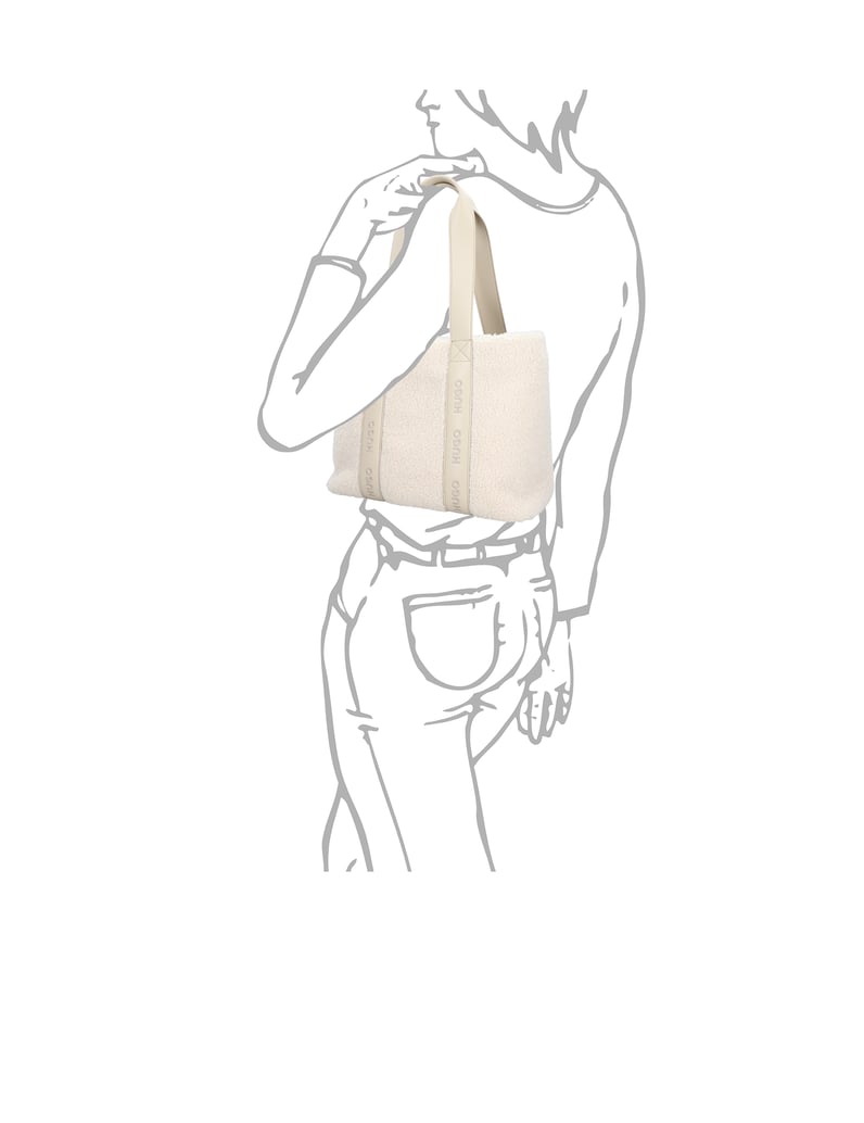 HUGO-kabelka-Shopper-bílá