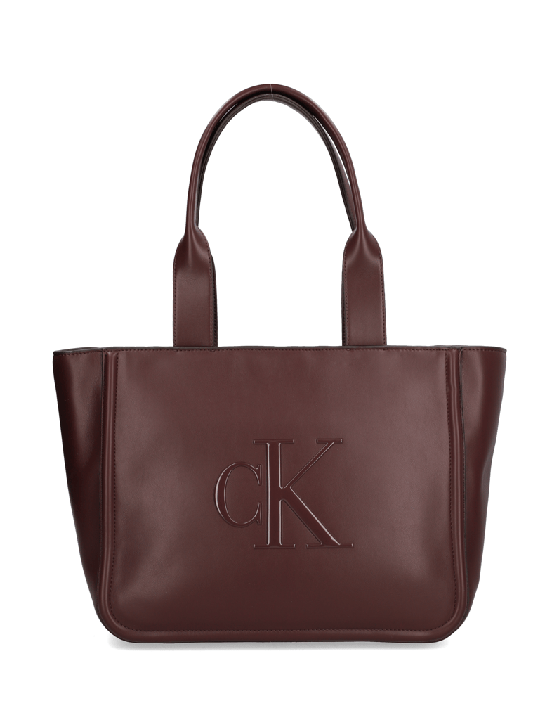 Calvin-Klein-RAISED-CK-MEDIUM-TOTE-černá
