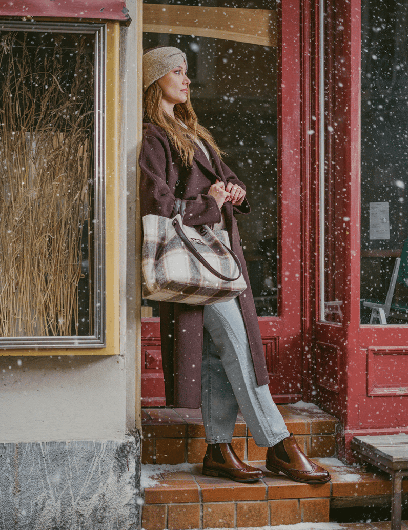 Kate-Gray-kabelka-Shopper-hnedá