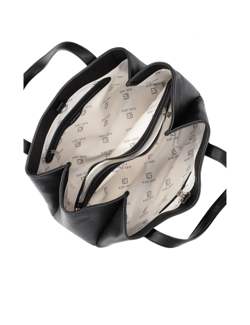 Kate-Gray-kabelka-Shopper-čierna