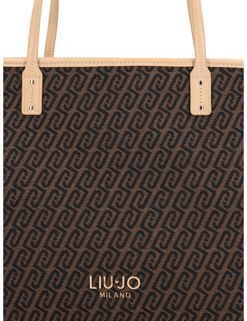 LIU-JO-M-TOTE-T.moro-hnědá