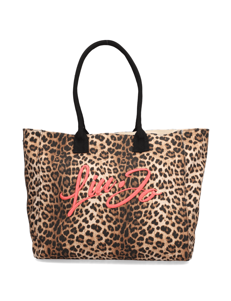 LIU-JO-L-TOTE-Animalier-hnědá