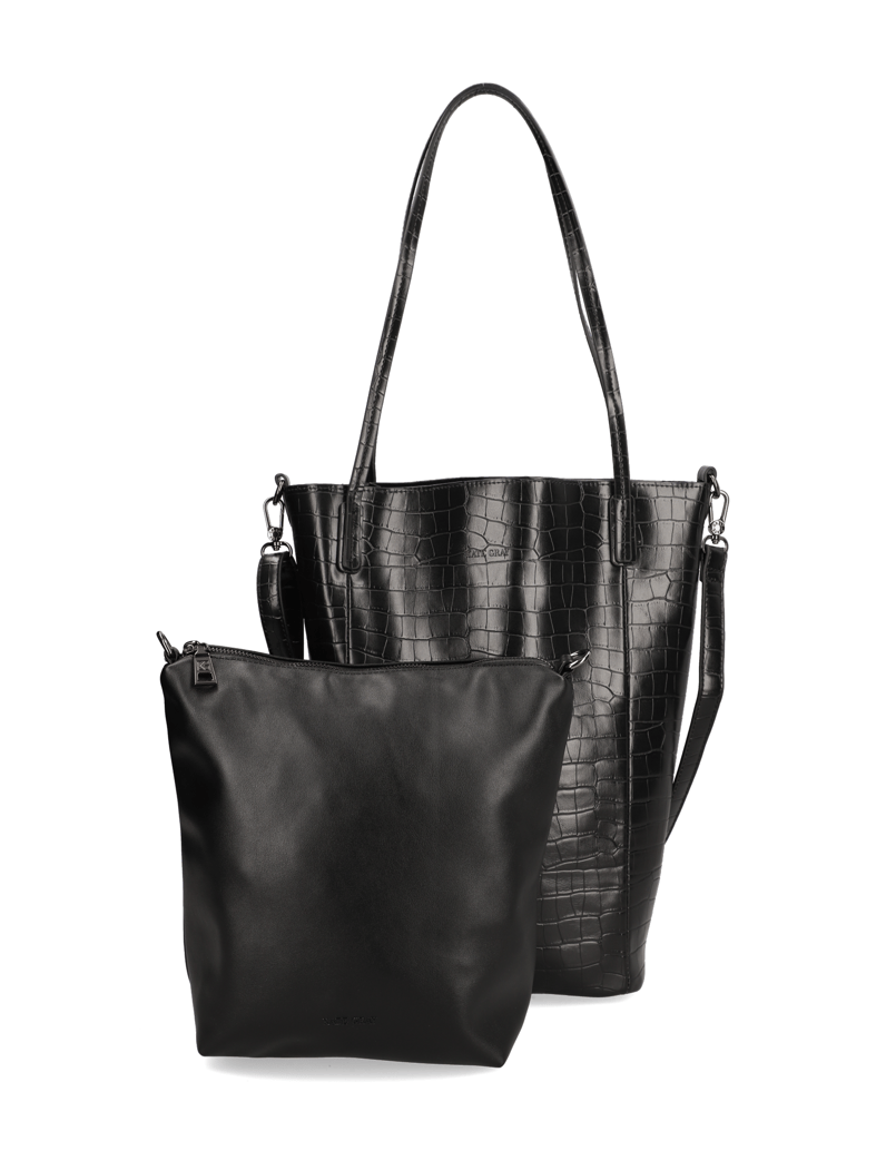 Kate-Gray-kabelka-Shopper-černá